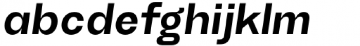 TG Haido Grotesk Bold Italic Font LOWERCASE