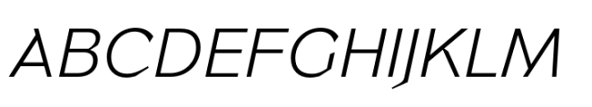 TG Minagi Sans Light Oblique Font UPPERCASE