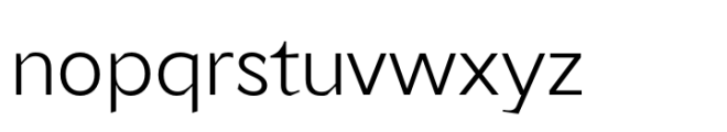 TG Minagi Sans Light Font LOWERCASE
