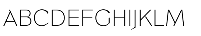 TG Minagi Sans Ultra Light Font UPPERCASE