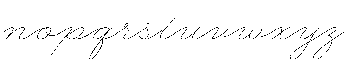 Theodosia Condensed Font LOWERCASE