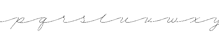 Theodosia Expanded Font LOWERCASE