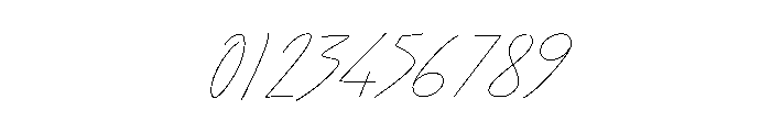 Theodosia Extra Light Font OTHER CHARS