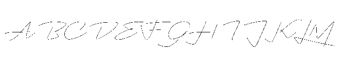 Theodosia Extra Light Font UPPERCASE