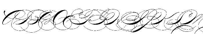Theodosia Medium Font UPPERCASE