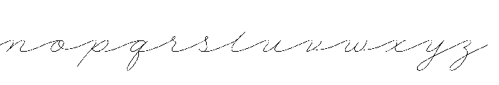 Theodosia Regular Font LOWERCASE