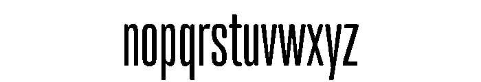Thornwood Variable Regular Font LOWERCASE