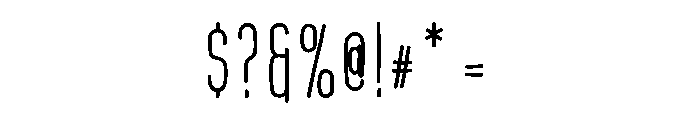 Thornwood Variable Semibold Font OTHER CHARS