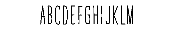 Thornwood Variable Semibold Font UPPERCASE