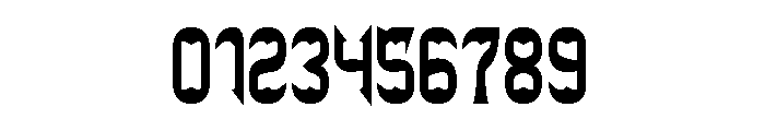 THE BAT CAVE Bold Font OTHER CHARS