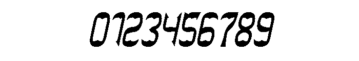 THE BAT CAVE Italic Font OTHER CHARS