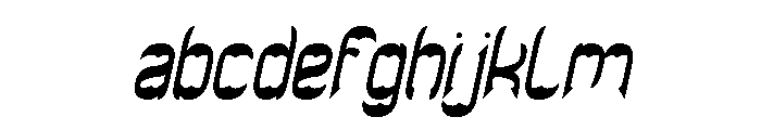 THE BAT CAVE Italic FONT