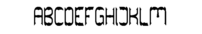 THE BAT CAVE-Light Font UPPERCASE
