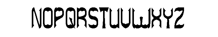 THE BAT CAVE Font UPPERCASE