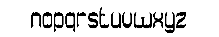 THE BAT CAVE Font LOWERCASE