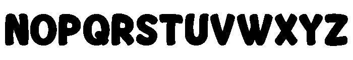 THE BLOSSOM Regular Font UPPERCASE