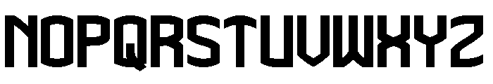 THE CHAMPION Bold Font UPPERCASE