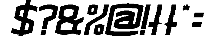 THE CHAMPION Italic Font OTHER CHARS