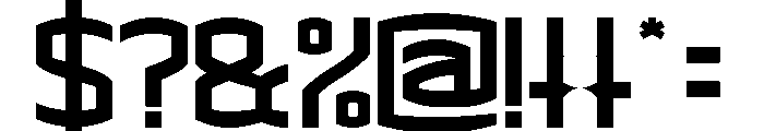 THE CHAMPION-Light Font OTHER CHARS