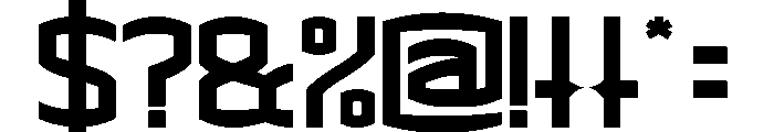 THE CHAMPION Font OTHER CHARS
