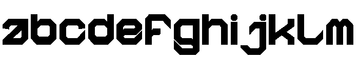 THE MACHINE Bold FONT