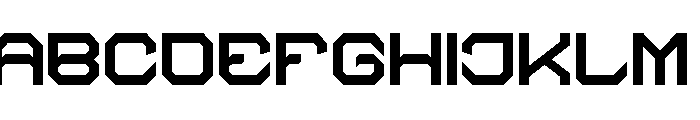 THE MACHINE-Light Font UPPERCASE