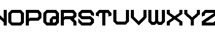 THE MACHINE-Light Font UPPERCASE