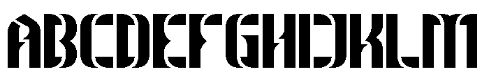 THE MAGNIFICENT Font UPPERCASE