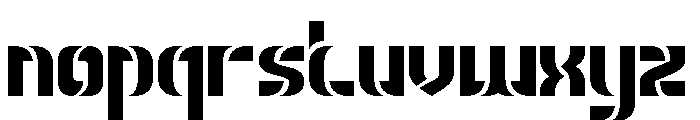 THE MAGNIFICENT Font LOWERCASE
