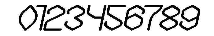 THE MESSENGER Bold Italic Font OTHER CHARS
