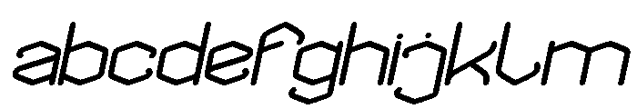 THE MESSENGER Bold Italic FONT