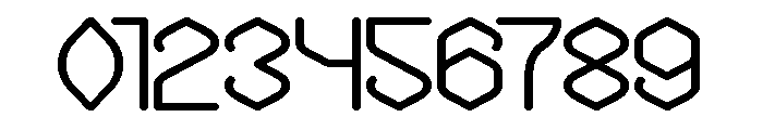 THE MESSENGER Bold Font OTHER CHARS