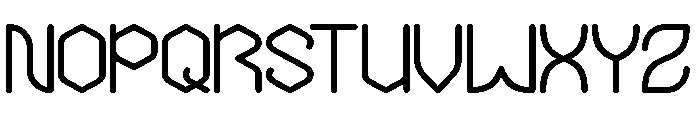 THE MESSENGER Bold Font UPPERCASE