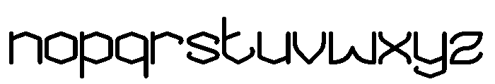 THE MESSENGER Bold Font LOWERCASE