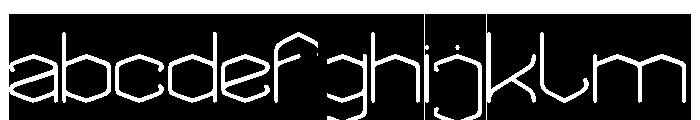 THE MESSENGER-Inverse FONT