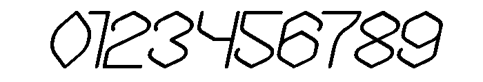 THE MESSENGER Italic Font OTHER CHARS
