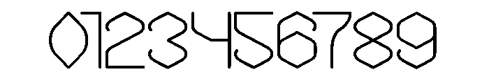 THE MESSENGER-Light Font OTHER CHARS