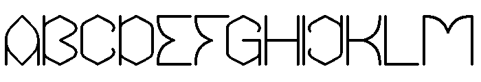 THE MESSENGER-Light Font UPPERCASE