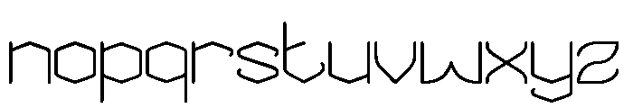 THE MESSENGER-Light Font LOWERCASE