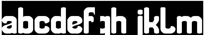 THE MORE YOU-Inverse FONT
