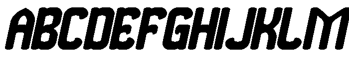 THE MORE YOU Italic Font UPPERCASE