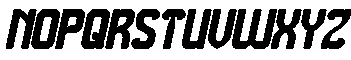 THE MORE YOU Italic Font UPPERCASE