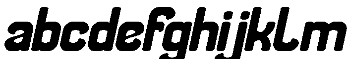 THE MORE YOU Italic FONT