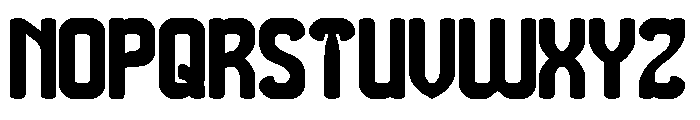 THE MORE YOU Font UPPERCASE