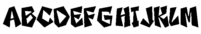 THE SUMMER BRIGHT Regular Font UPPERCASE
