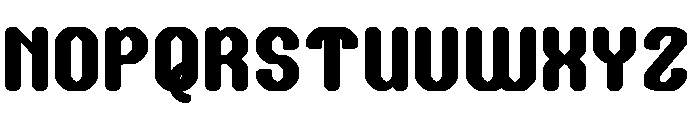 THE TIME Bold Font UPPERCASE