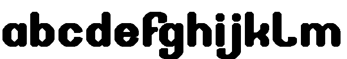 THE TIME Bold FONT