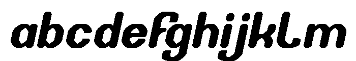 THE TIME Italic FONT