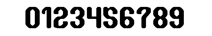 THE TIME Font OTHER CHARS