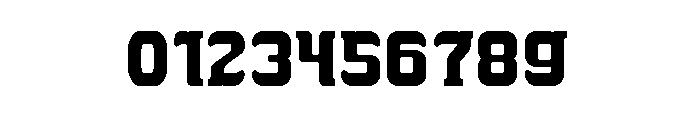THE TROJAN HORSE Bold Font OTHER CHARS